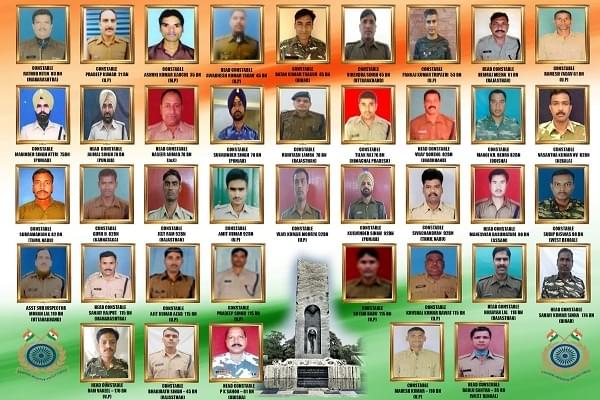 CRPF Jawans martyred in Pulwama Terror Attack (@crpfindia/Twitter)