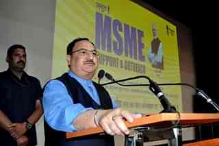 Union Health Minister JP Nadda (Shyam Sharma/Hindustan Times via Getty Images)