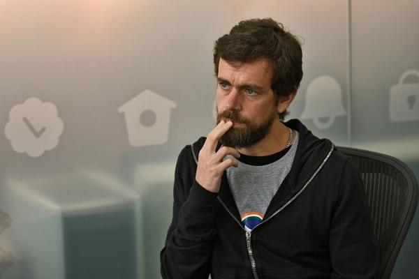 Twitter CEO Jack Dorsey. (Burhaan Kinu/Hindustan Times via Getty Images)