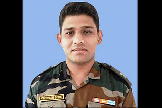 Martyred Indian Army Major Chitresh Bisht (@ANI/Twitter)