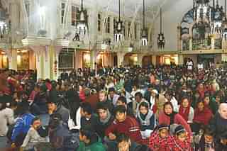 Christians in a Nepali church.  (Anna Keating)