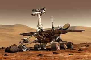 Artistic depiction of the opportunity rover (Pic by NASA/JPL/Cornell University, Maas Digital LLC via Wikipedia)