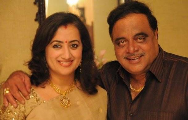 Actress Sumalatha with Ambareesh (pic: twitter)