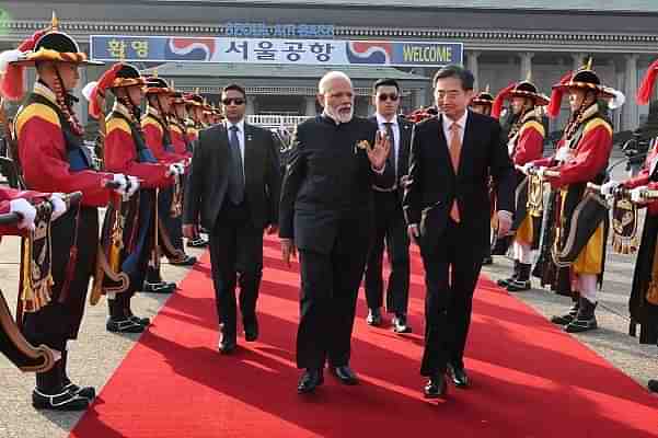 PM Modi in South Korea. (PIB/PMO)