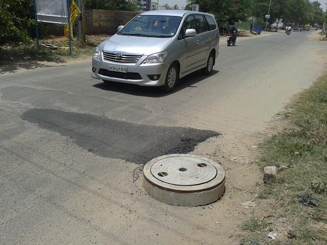 Once the work is reviewed, the same technology would be used by the two local bodies to replace 18,000 manhole covers across 2,000 kilometres of road-length. (representative image) (Photo- Organizing for the Future/ Facebook)