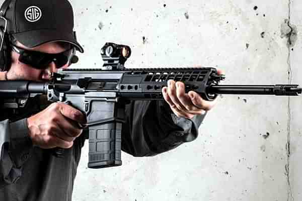 Stock photo of Sig Sauer’s SIG716 G2 patrol rifle (Representative Image) (Pic Via Sig Sauer’s Official website)