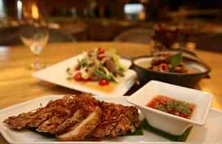 Thai Food at Set ‘Z’ restaurant at DLF Emporio Mall , New Delhi. (K Asif/India Today Group/Getty Images)