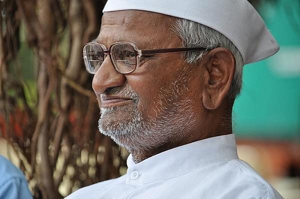 Anna Hazare (AbhiSuryawanshi via Wikipedia)