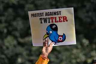 Protest march against Twitter India (Burhaan Kinu/Hindustan Times via Getty Images)