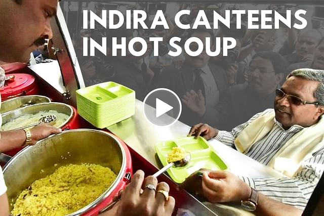 Indira canteens are in hot soup over their quality of food.