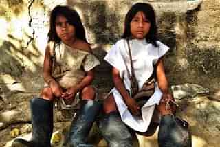 The Kogi Tribe of Tayrona have lived in seclusion in the Colombian jungle since the Spanish Conquest 500 years ago (Source:  <a href="https://twitter.com/JonVigliotti">@<b>JonVigliotti</b></a>/Twitter)