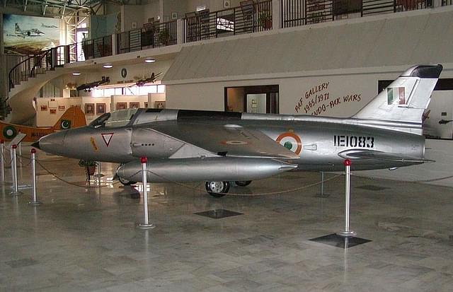Captured Indian Folland Gnat in PAF Gallery (Wikipedia)
