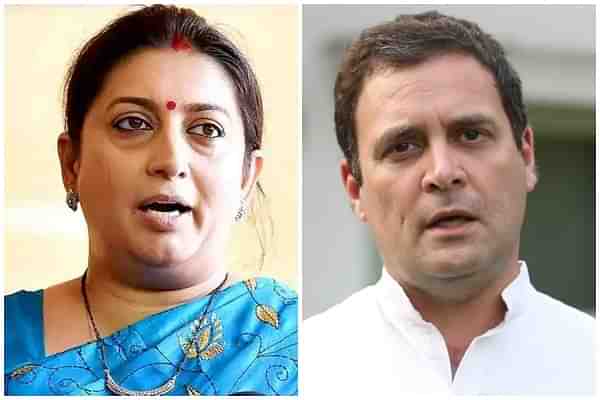 Smriti Irani and Rahul Gandhi's potential face-off in Amethi.