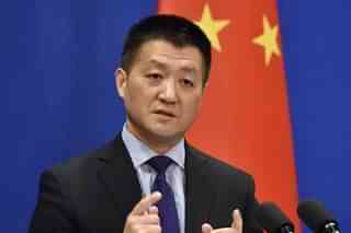 Chinese Foreign Ministry spokesman Lu Kang (pic via Twitter)