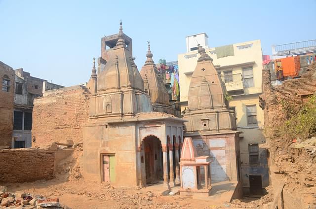 Temples that ‘emerged’ from within buildings