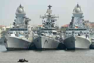 Indian Navy Warships (INDRANIL MUKHERJEE/AFP/GettyImages)