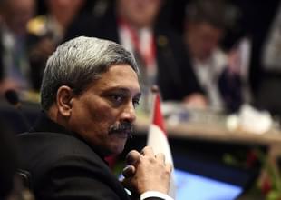 Manohar Parrikar (MANAN VATSYAYANA/AFP/GettyImages) 
