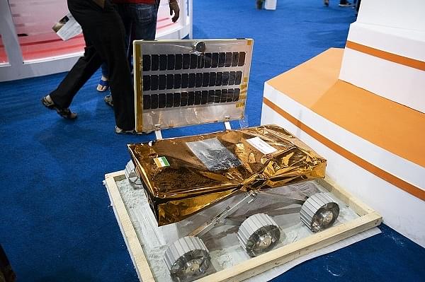 Chandrayaan 2 Rover Model. (Wikimedia Commons)
