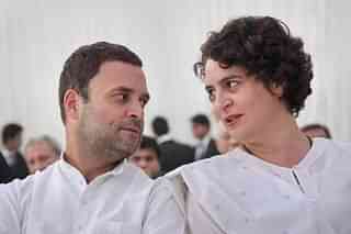 Congress leaders Rahul Gandhi and Priyanka Gandhi Vadra (representative image)