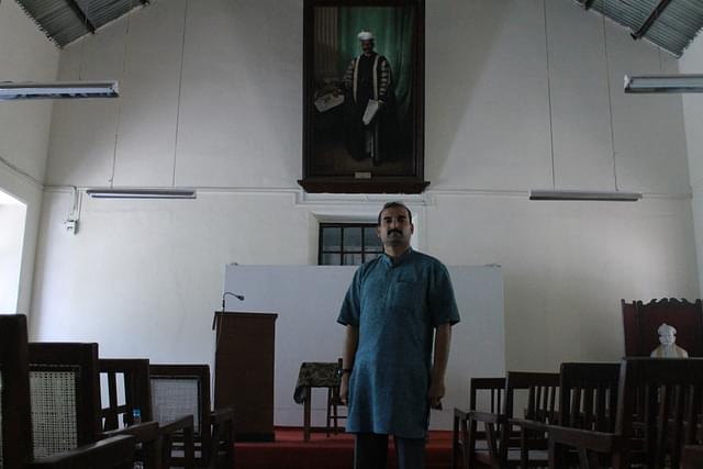 Curator in charge Shreenand Bapat. (Sumati Mehrishi)
