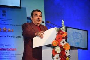 Union Shipping Minister Nitin Gadkari. (Twitter/@nitin_gadkari)