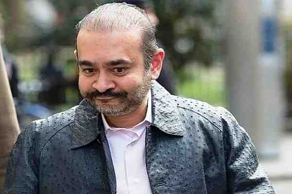 Fugitive businessman Nirav Modi in London (Pic via Twitter)