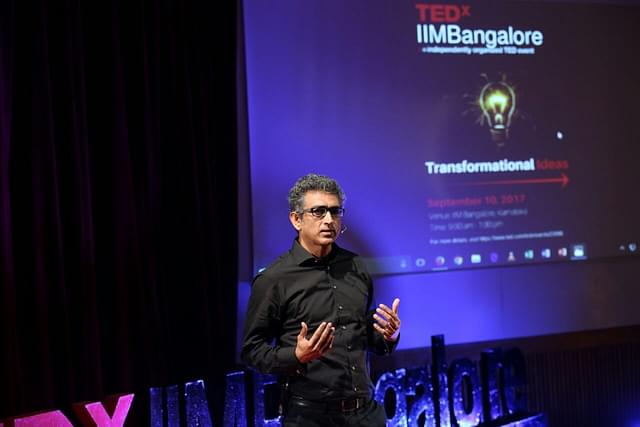 Sampath Iyengar at a TEDx talk