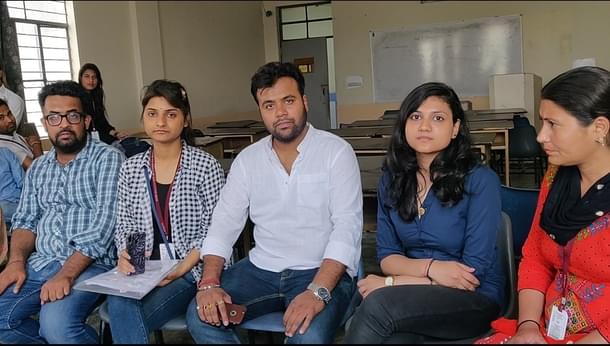 Students campaigning against Umam