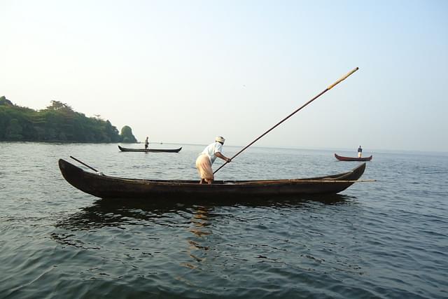 Fishermen in Kerala (Rajaraman Sundaram/Wikimedia Commons)&nbsp;