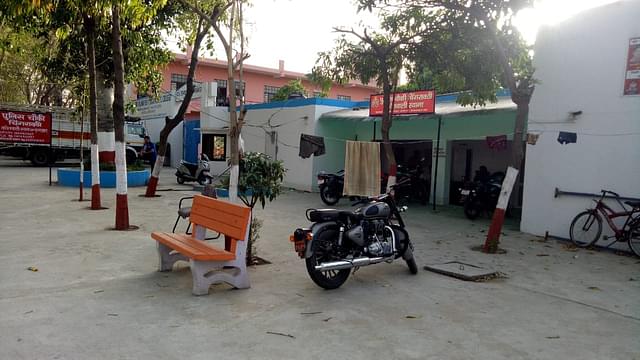Chingravati police post after renovation.