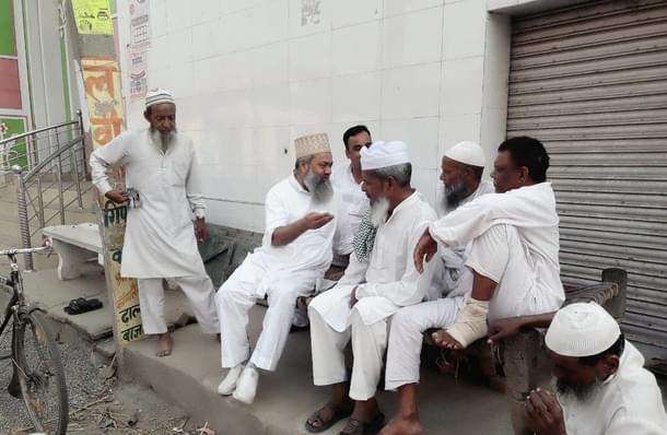 Campaign by Congress Candidate Nasimuddin Siddiqui in Bijnor (pic via Twitter)