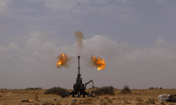 Indian Army Dhanush howitzer - representative image (Defence Spokesperson/Twitter)