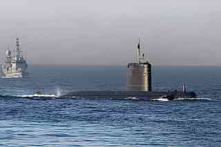 A Pakistani submarine in the Persian Gulf (Tasnim News Agency via Wikipedia)