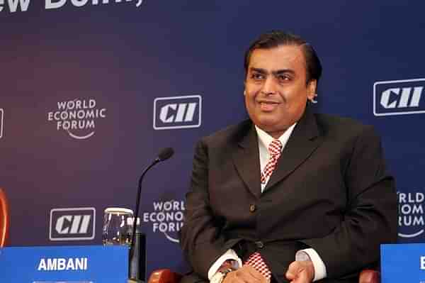 Reliance chairman Mukesh Ambani. (Flickr/WEF)