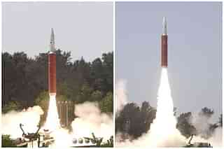 India’s A-SAT interceptor missile launched on Match this year. (PIB/Twitter)