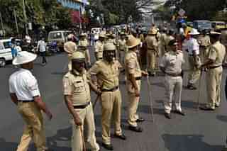 Bengaluru Police (Representative Image)(Arijit Sen/Hindustan Times via Getty Images)