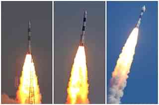 ISRO launches PSLV-C-45 Mission from Sriharikota. (ISRO/Twitter)