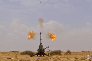 Dhanush artillery gun handed over to the Indian Army today. (Defence Spokesperson/Twitter)