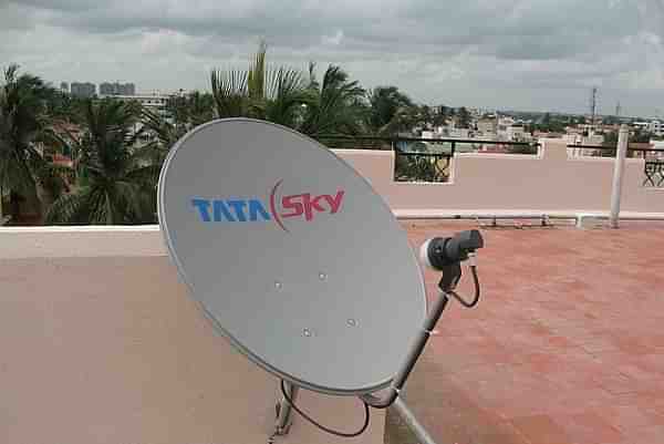 Tata Sky dish. (Wikimedia Commons)