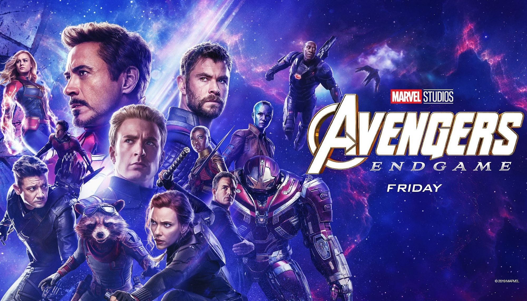AVENGERS: ENDGAME Full Cast Interview Conference (2019) Marvel