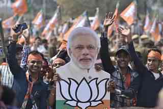BJP rally (Arun Sharma/Hindustan Times via Getty Images)