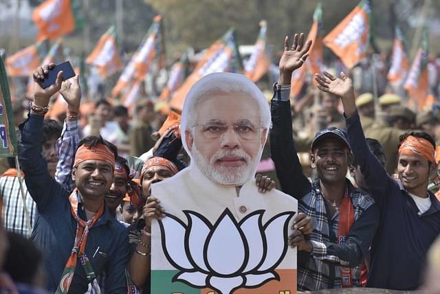 BJP rally (Arun Sharma/Hindustan Times via Getty Images)