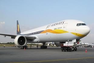 Jet Airways aircraft. (Wikimedia Commons)