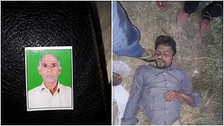 (Left) Ratan Singh and (right) the dead cattle thief identified as Jaiprakash
