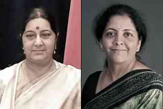 External Affairs Minister Sushma Swaraj and Defence Minister Nirmala Sitharaman