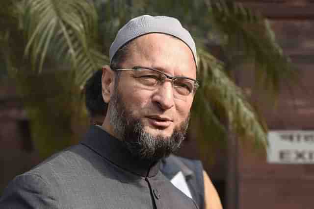 AIMIM president Asaduddin Owaisi. (Sonu Mehta/Hindustan Times via GettyImages)