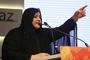 Nowhera Shaikh is the founder of the All India Mahila Empowerment Party (AIMEP) and the Heera group of companies which is closely linked in the Ponzi scheme. (image via Facebook)