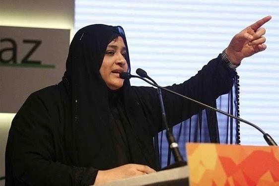 Nowhera Shaikh is the founder of the All India Mahila Empowerment Party (AIMEP) and the Heera group of companies which is closely linked in the Ponzi scheme. (image via Facebook)