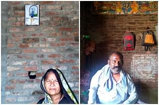 Kumari and Anirudh from the Dalit community of Tamauli. (Prakhar Gupta/Swarajya)