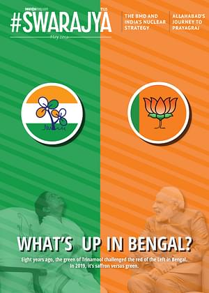 Eight years ago, the green of Trinamool symbolised Bengal’s anger towards the red of the Left. In 2019, saffron seems to be playing a similar role for anger against the Trinamool.
